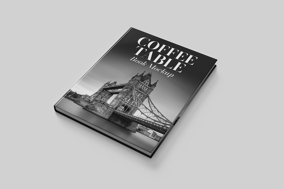 Coffee Table Book Mockup - 9 views, a Books & Magazine Mockup by Illusiongraphic (Photo 2 of 25)