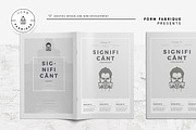 Significant Magazine, a Magazine Template by Form Fabrique (Thumbnail 14 of 14)
