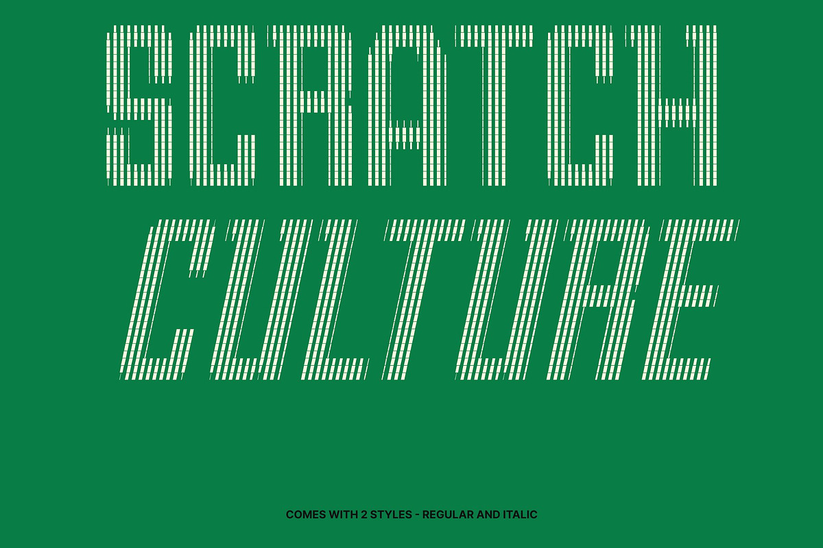 CS Capito Slitscan, a Sans Serif Font by Craft Supply Co. (Photo 2 of 8)