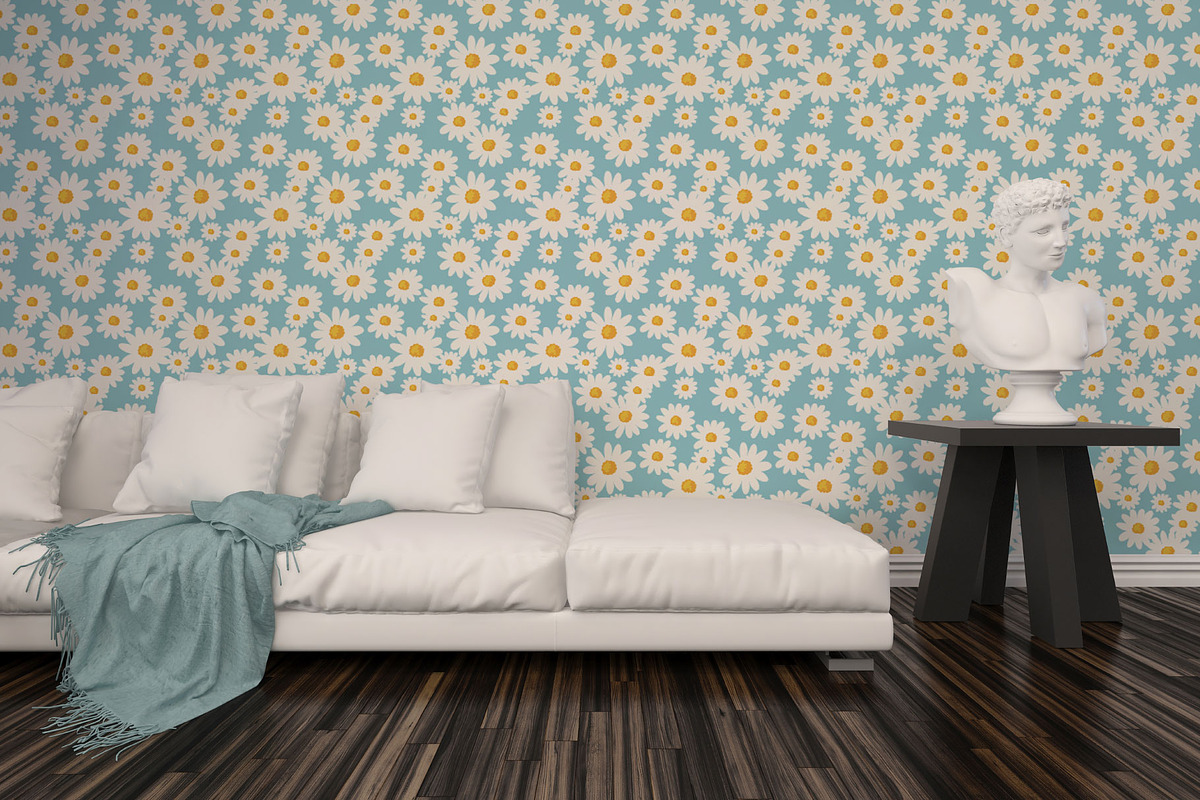 Daisy Ditsy Floral Pattern Bundle, a Pattern Graphic by AvaAva (Photo 4 of 19)