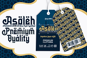 Asaleh - Arabic Style Typeface, a Script Font by MaikoHatta (Thumbnail 4 of 7)