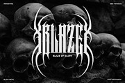 Brother (Blackmetal), a Blackletter Font by Rvq Type Foundry (Thumbnail 2 of 6)