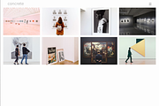 Concrete. Minimalistic HTML Template, a HTML Template by Fastredesign (Thumbnail 5 of 8)