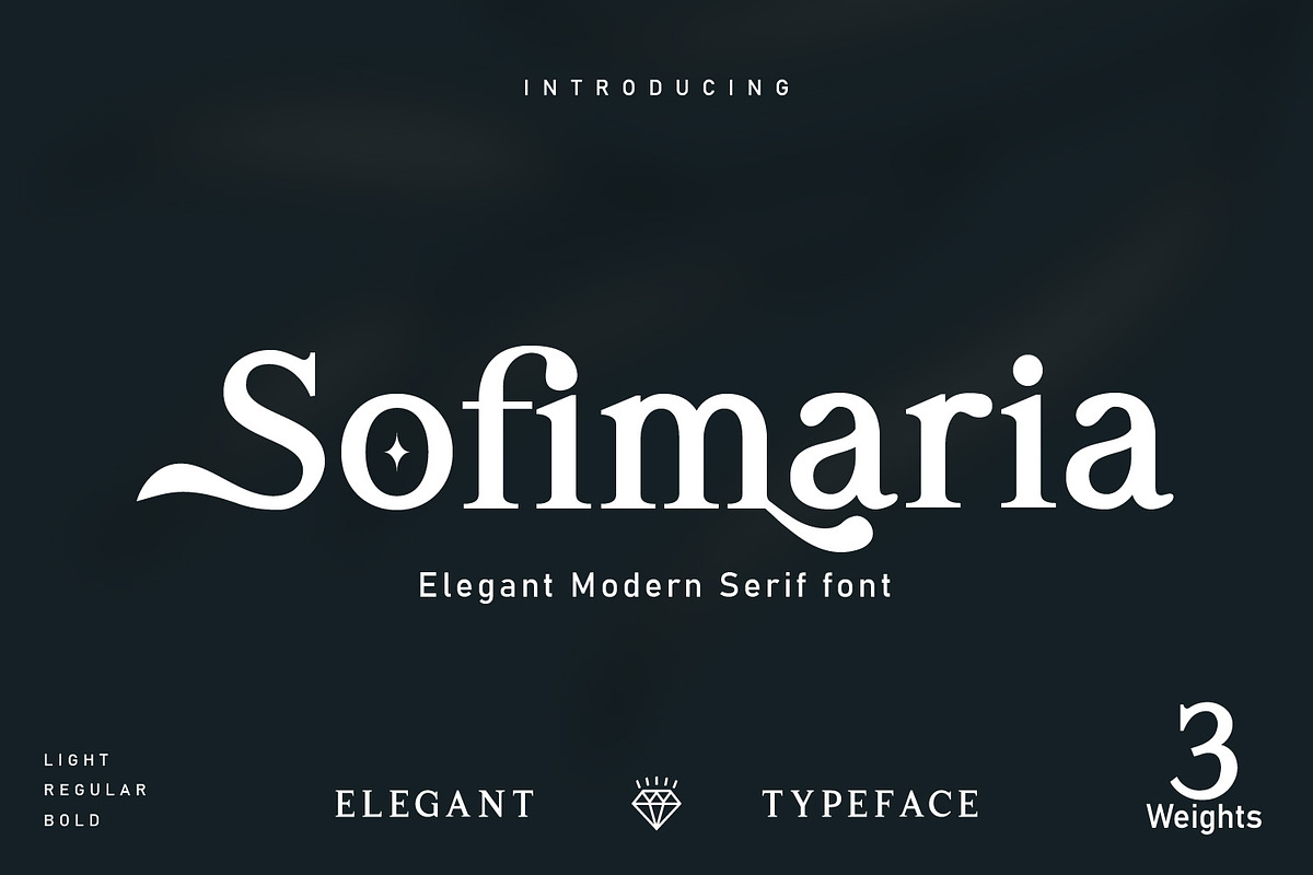 Sofimaria | Elegant Modern Serif, a Serif Font by Qaratype (Photo 1 of 19)