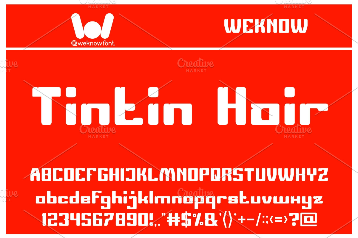 Great heart font, a Font by weknow (Photo 5 of 5)