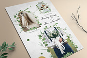 Eucalyptus Collage Wedding Invitatio, an Invitation Template by Aarley Kaiven (Thumbnail 2 of 4)