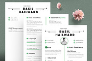 Simple Resume Layout, a Resume Template by ContestDesign (Thumbnail 3 of 3)