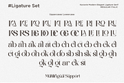 Kavorie - Luxury Ligature Serif Font, a Serif Font by Say Studio (Thumbnail 11 of 11)