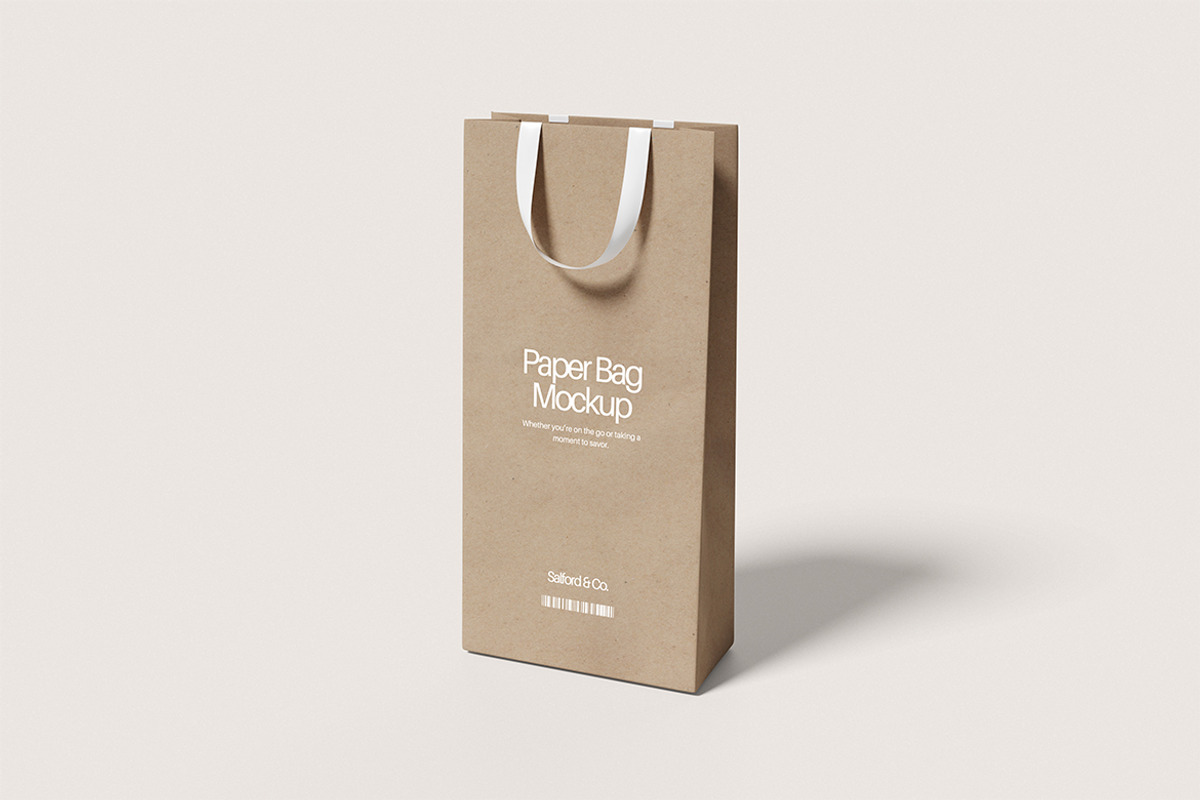 Paper Bag Mockup, an Advertising Mockup by swsi-studio (Photo 5 of 5)