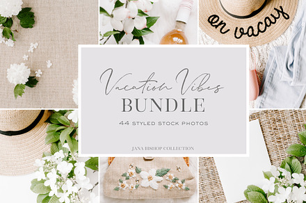 Vacation Vibes Styled Stock Photos