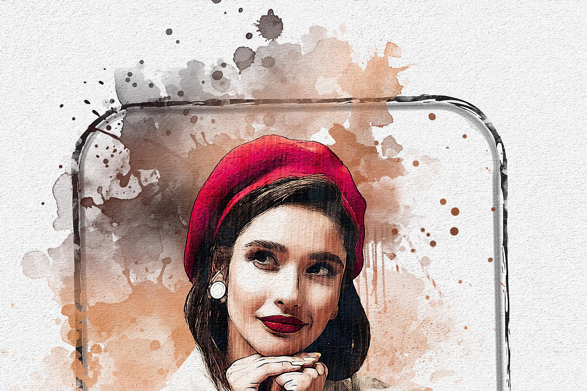 Custom Portrait Painting Effect, an Action Add-On by MRI STUDIO (Photo 19 of 39)