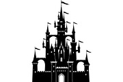 Fantasy Castle Silhouette, an Object Graphic by Creativeshirt (Thumbnail 13 of 20)