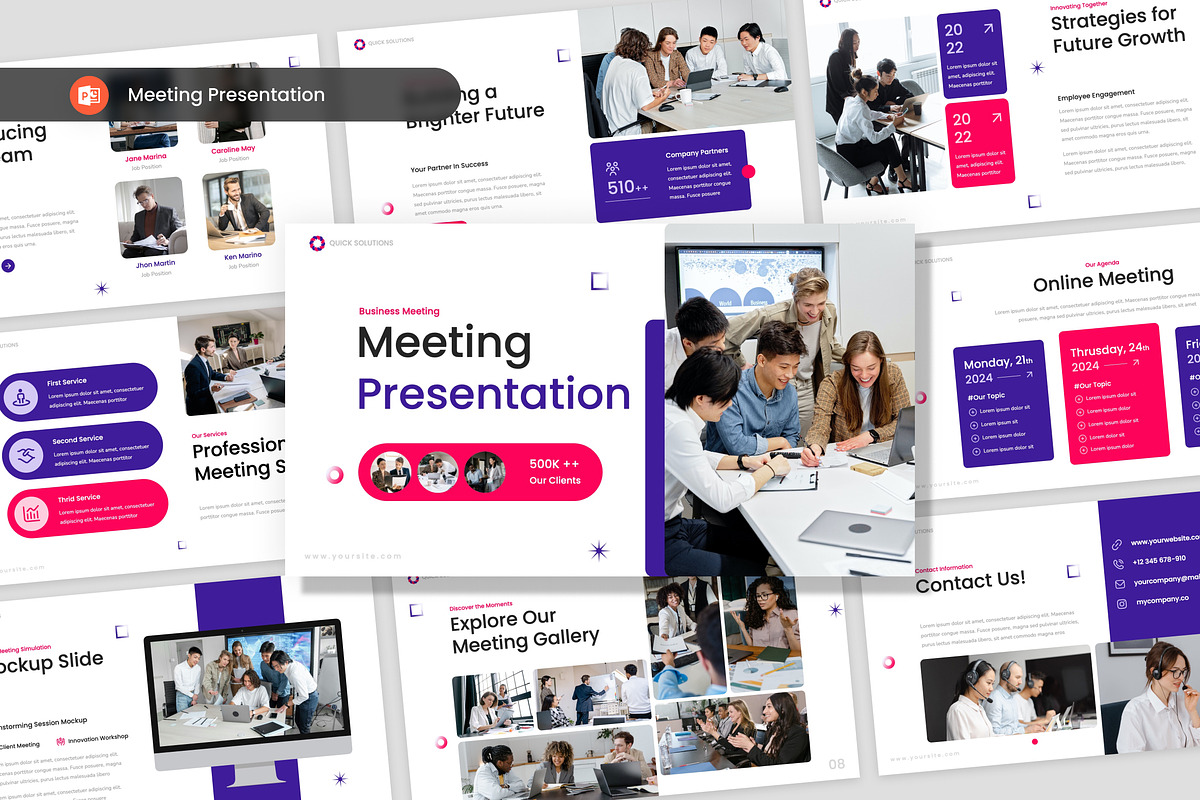 Meeting Presentation Template, a Presentation Template by Antstheme (Photo 2 of 2)