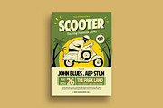 Scooter Touring Festival Flyer, a Flyer Template by megarez (Thumbnail 3 of 3)