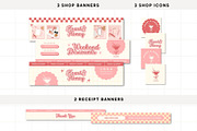 Pink Etsy Shop Branding Kit, a Branding & Logo Template by Anna Design Studio (Thumbnail 3 of 6)