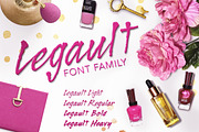 Legault Font Family, a Script Font by The Thrill of Design (Thumbnail 12 of 12)