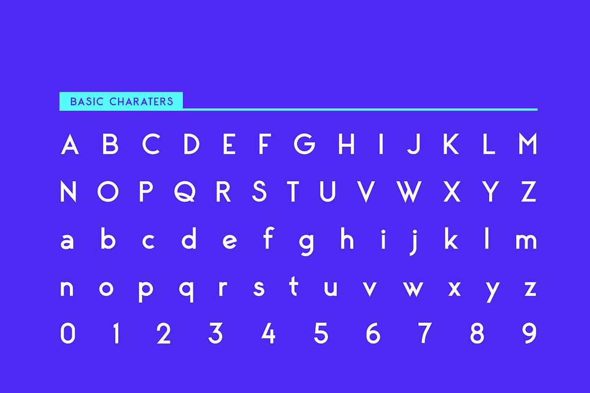 George Sans Geometric Typeface preview 7