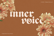 Crowveil Soft Gothic Display Font, a Blackletter Font by Creacy Studio (Thumbnail 4 of 6)