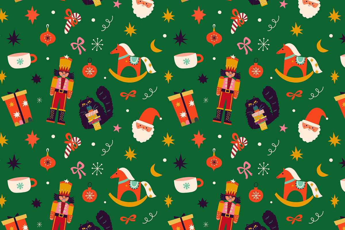 Cute Christmas collection, a Seasonal Illustration by MoleskoStudio (Photo 18 of 30)