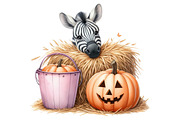Halloween Cute Peeking Animals PNG, an Illustration by Designking (Thumbnail 4 of 4)