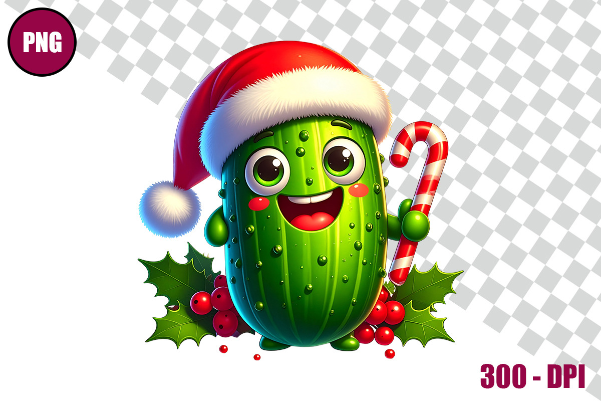 Christmas Pickles Clipart Bundle, a Decorative Illustration by taramija (Photo 19 of 26)