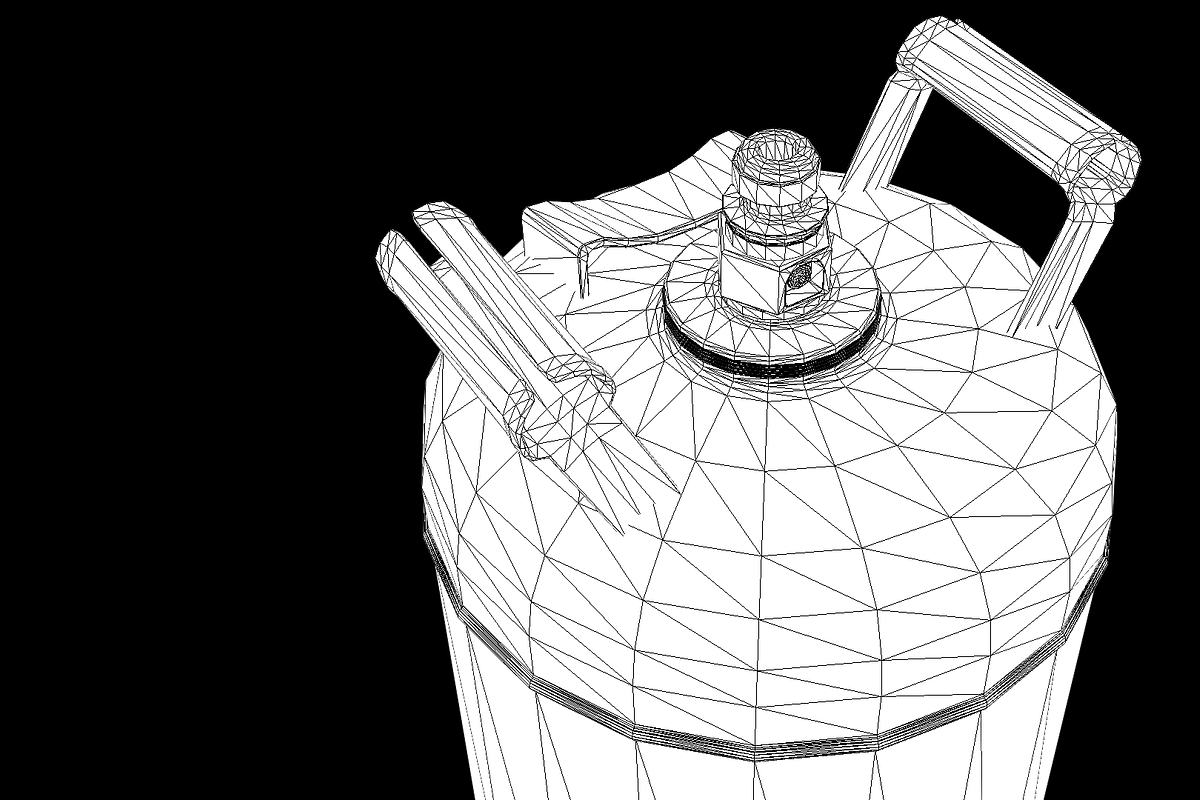Propane Gas Cylinder PBR, an Object 3D Model by GamePoly (Photo 7 of 8)