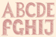 Font. Vector engraving, an Object Graphic by Vector Engraving (Thumbnail 4 of 4)