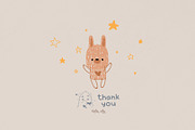 Little city. Cute bunny, an Animal Illustration by tata_ota (Thumbnail 12 of 12)