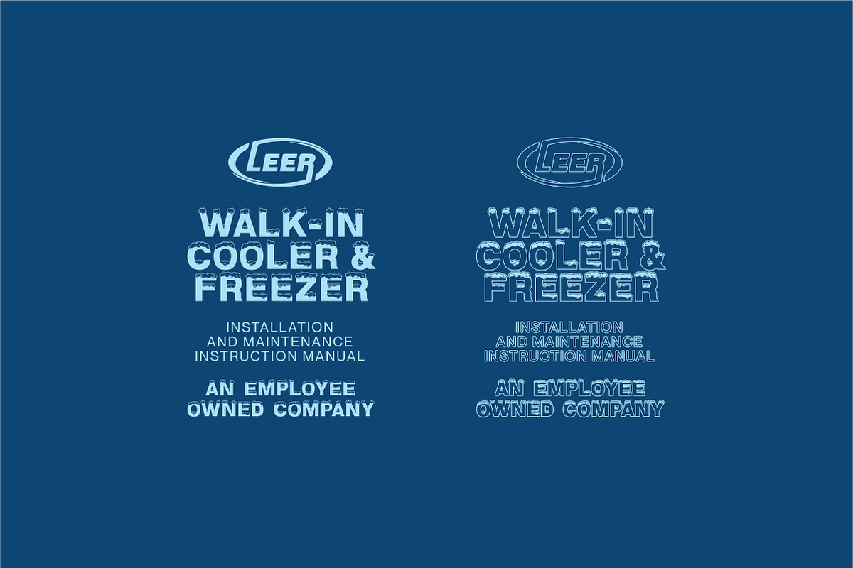 Ice Cold Typeface, a Sans Serif Font by Howlett Design Company (Photo 3 of 10)