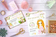 Pink baby princess clipart, a Decorative Illustration by heyiamalice (Thumbnail 9 of 13)
