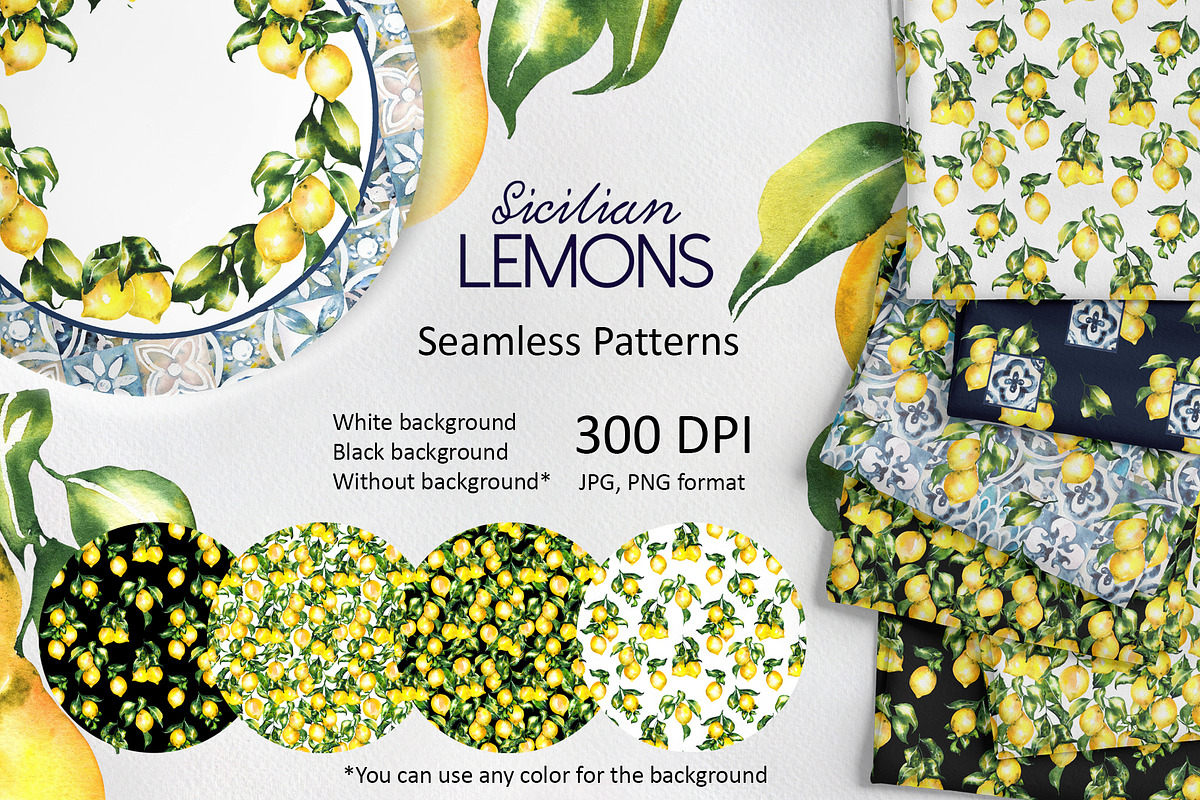Sicilian lemons, an Education Illustration by LiliaUdod (Photo 5 of 8)
