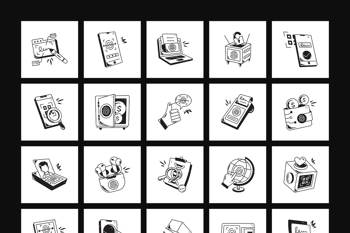 Sketch Icons, an Outline Icon by Prosymbols (Photo 18 of 30)