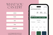 Canva Link in Bio Template, a Landing Page Template by Branding Babe Co. (Thumbnail 4 of 5)