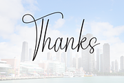 Chicago Downtown | Script Font, a Handwritten Font by Scratchones (Thumbnail 9 of 9)
