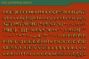 Alavine 3D, a Sans Serif Font by Craft Supply Co. (Thumbnail 8 of 8)