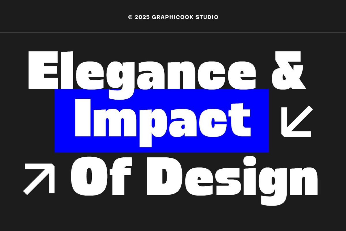 Widebly, a Sans Serif Font by graphicook (Photo 6 of 10)