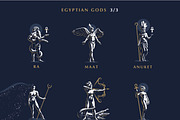 Set of Egiptian Gods, a Graphic by Masterlevsha (Thumbnail 8 of 11)
