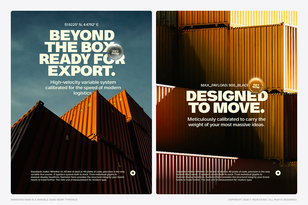 Swinston Sans Variable Typeface, a Sans Serif Font by Yasir Ekinci (Photo 10 of 17)