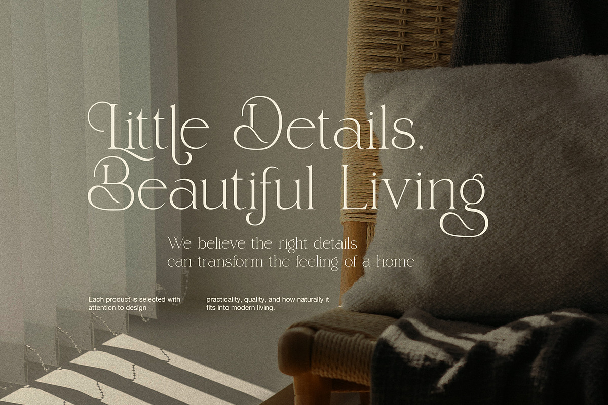 Bugist Elegant Serif Font, a Serif Font by Graphicxell (Photo 6 of 8)