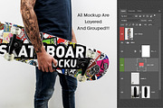 Skateboard Mockup #46, a Shirt Mockup by alexandeerco (Thumbnail 4 of 5)