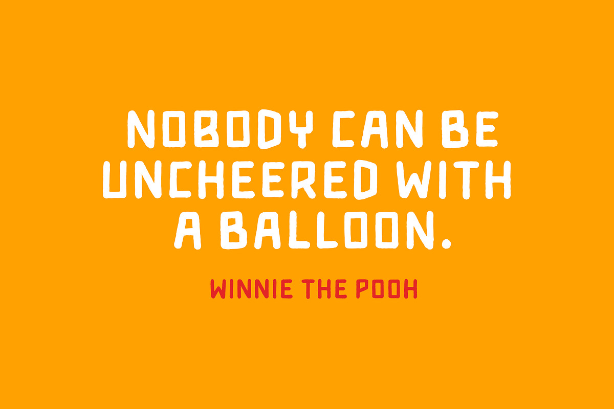 Undos Paintes Font, a Sans Serif Font by trustha (Photo 5 of 15)