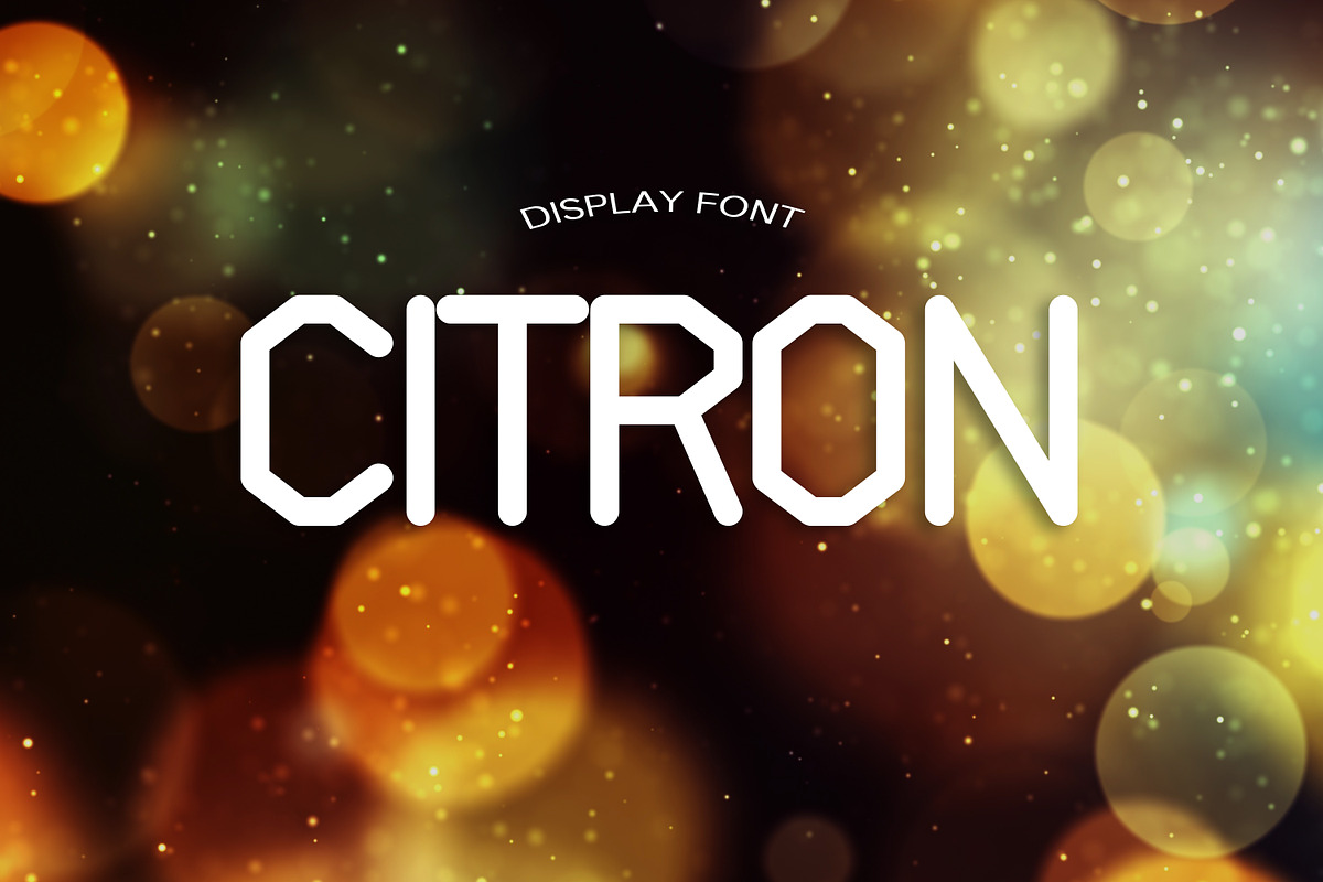 CITRON font