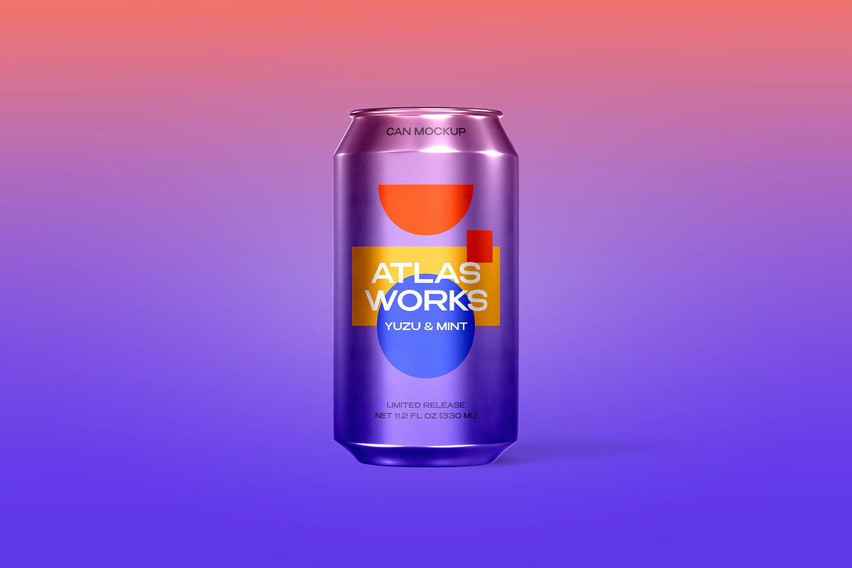 330ml Can Mockup, a Packaging Mockup by pixelbuddha.net (Photo 5 of 7)