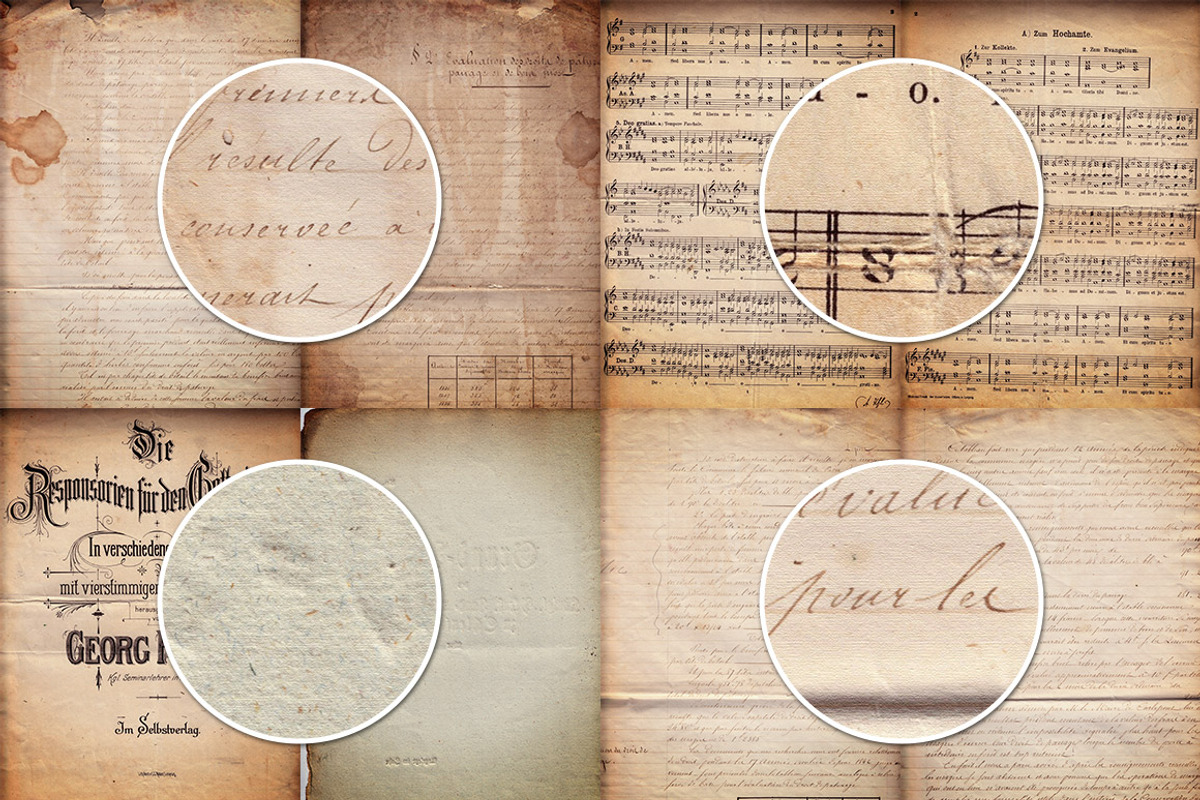 18th Century Parchment Textures 1 preview 4