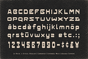 La Rioja — Retro Display Typeface, a Sans Serif Font by Any-Type® Foundry (Thumbnail 6 of 9)