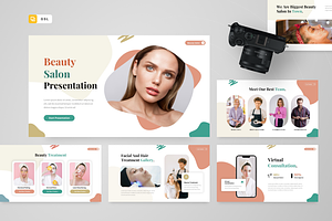 Larisa - Beauty Salon Google Slide, a Presentation Template by Annora Studio