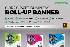 Corporate Roll Up Banner