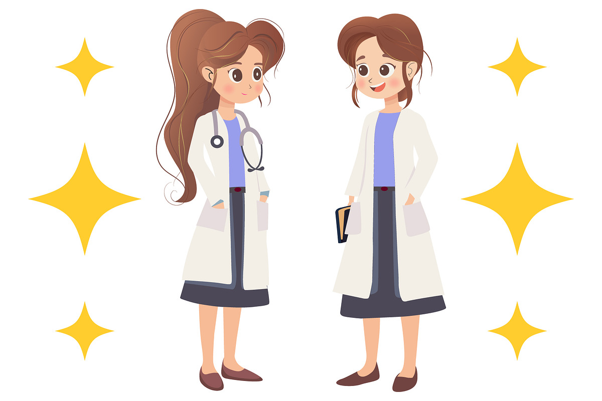Healthcare Character Vector Pack, a Healthcare Illustration by NexaLine (Photo 2 of 3)