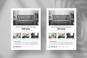 Furniture sale flyer layout design, a Flyer Template by Tanmoy Topu (Thumbnail 6 of 6)