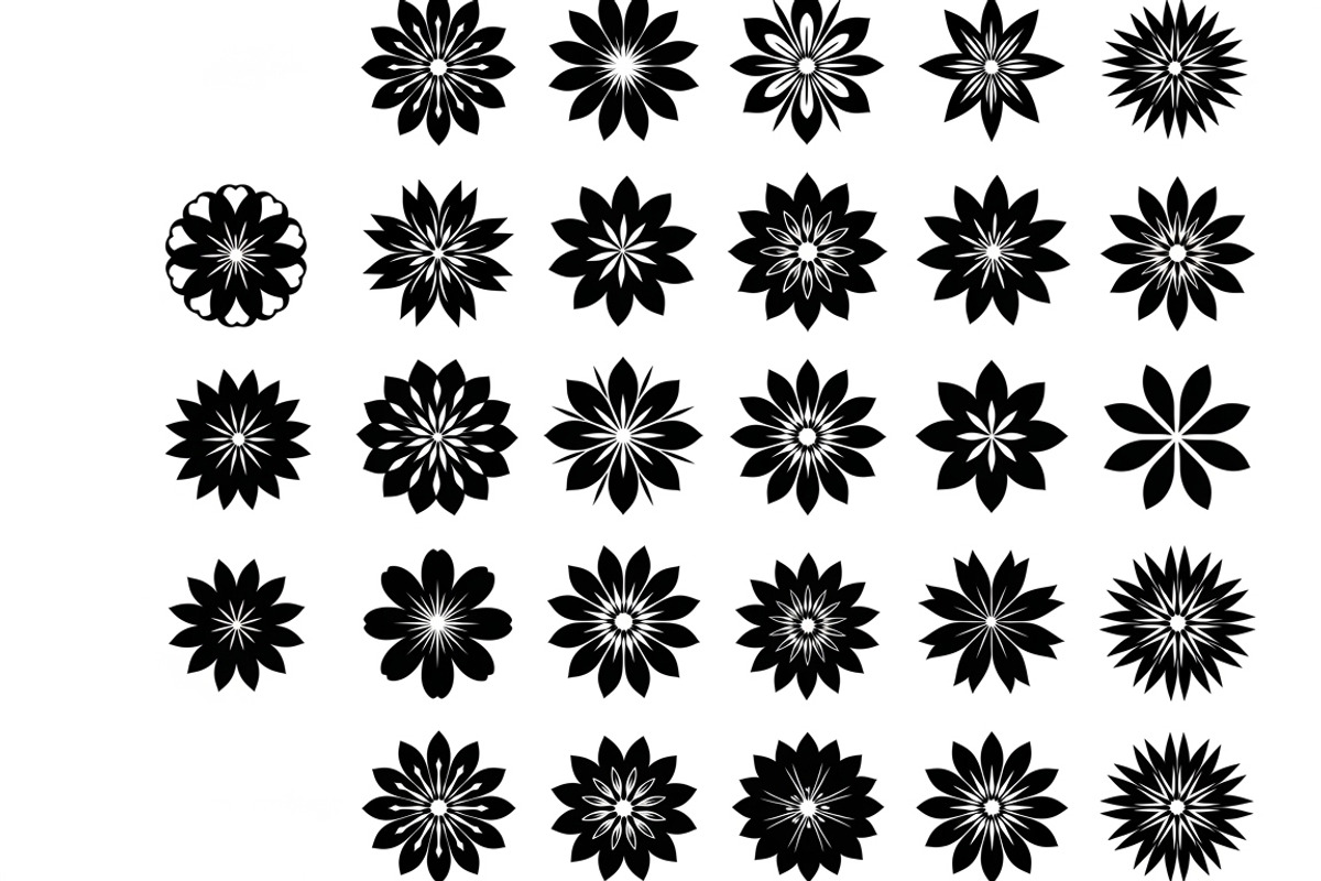 Elegant floral pattern design, an Illustration by Amazin_art (Photo 10 of 41)